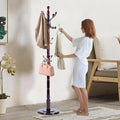 Solid Wooden Coat Rack Stand, Coat Racks Freestanding by Haicang