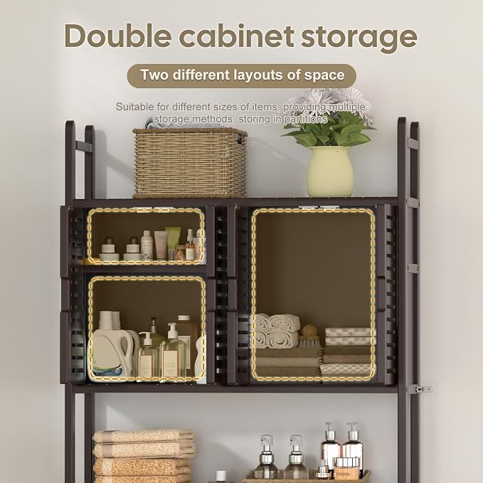 Over The Toilet Storage Cabinet - Image 4