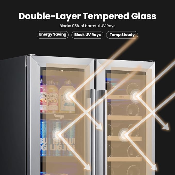 Yeego Wine and Beverage Refrigerator - Image 5