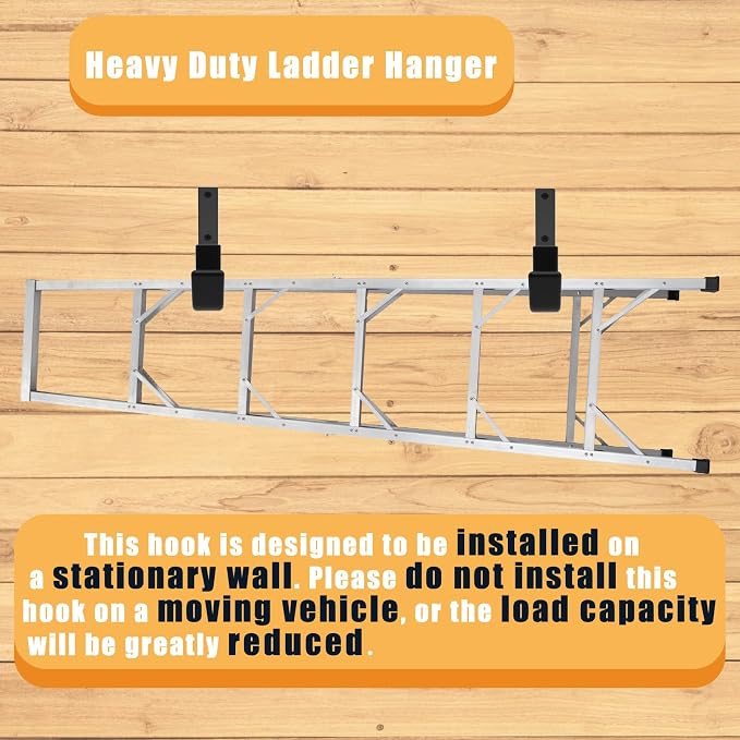 Heavy Duty Utility Hooks for Wall Mount, Garage Wall Hooks, Chainsaw & Leaf - Image 4