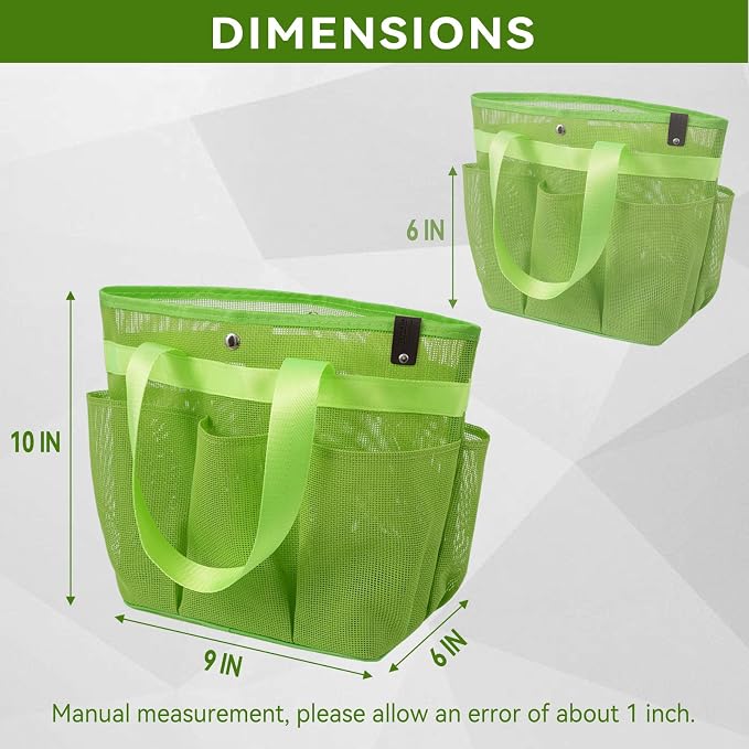 Mesh Horse Grooming Tote Bag Breathable Waterproof, 6 Pockets Horse Grooming - Image 2