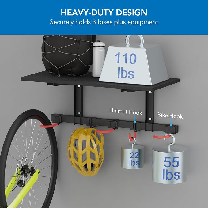 Mount-It! WheelsUp Bike Wall Mount - Image 3