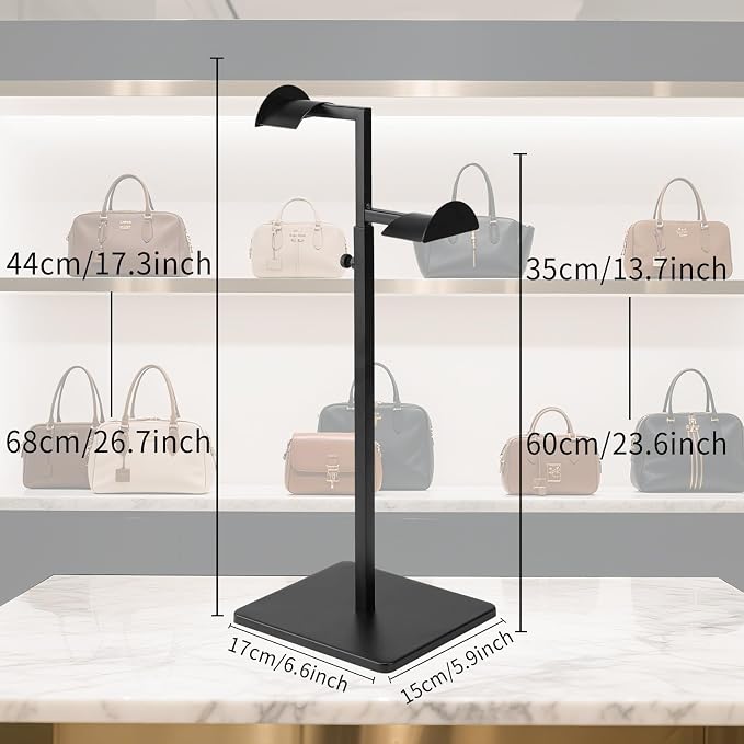 Two Tiers Handbag Display Stands - Image 2