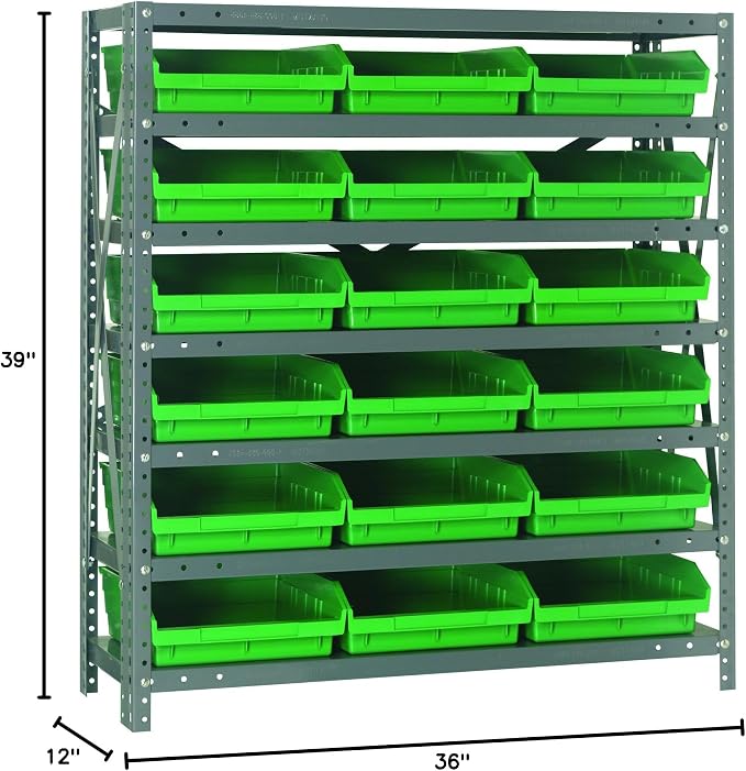 Quantum Storage Systems 1239-109GN Steel Shelving Unit - Image 2