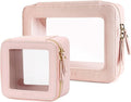 Aveniee Clear Makeup Bag Set by Aveniee
