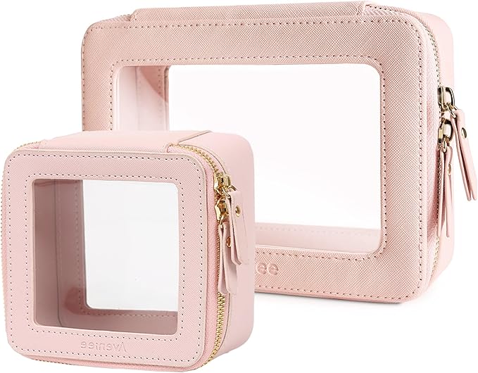 Aveniee Clear Makeup Bag Set by Aveniee