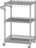 3 Tier Rolling Utility Carts by Alexayhome