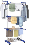 Bigzzia Clothes Drying Rack, Folding Stainless Steel Drying Rack Clothing by ThinkBigLiveBigger
