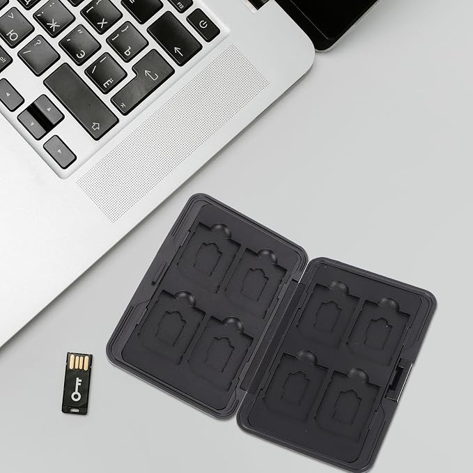 Memory Card Storage Box Case Holder Slots - Image 9