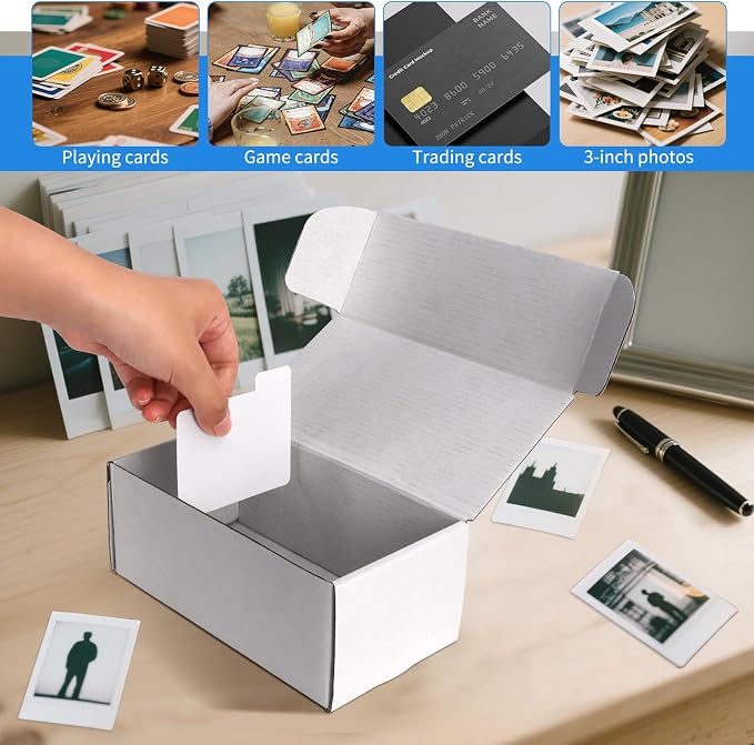 Trading Card Storage Box with Dividers, 12 Pack • 400 Count Bulk Card - Image 7