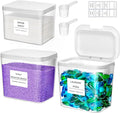 Lifewit 2+1 Laundry Pods Container & Dryer Sheet Holder, Large Powder Detergent by Lifewit