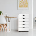 Naomi Home Taylor 5 Drawer Chest, Wood Storage Dresser Cabinet by NaomiHome