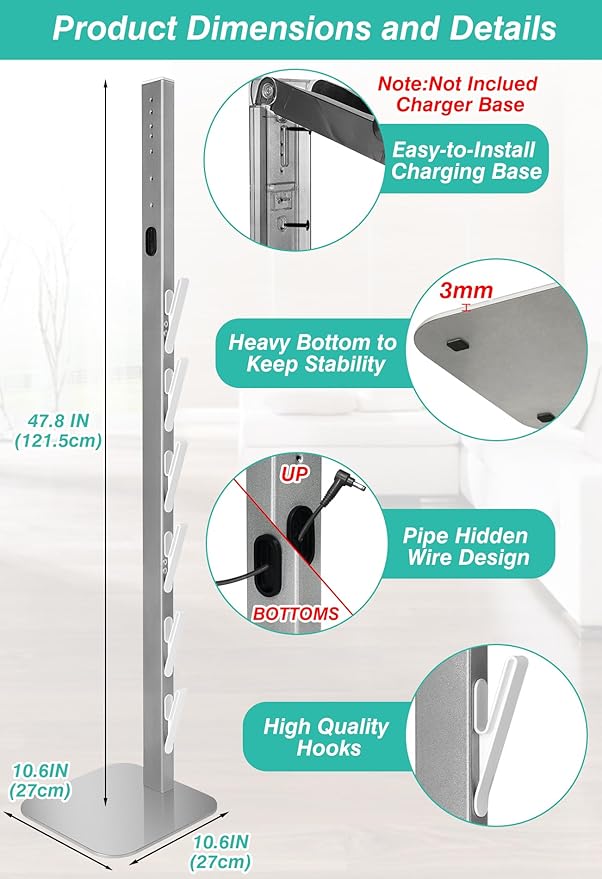 Haturi Vacuum Stand Compatible - Image 3