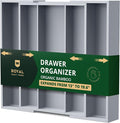 ROYAL CRAFT WOOD Luxury Bamboo Kitchen Drawer Organizer by RoyalCraftWood