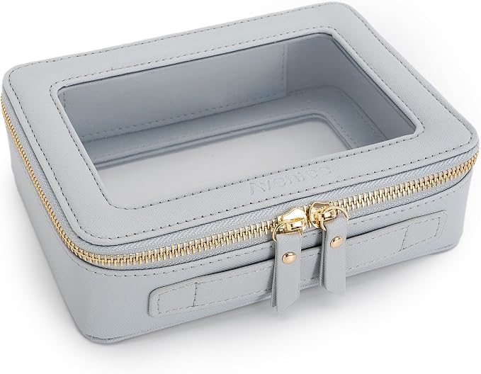 Aveniee Clear Makeup Bag Organizer Set, Portable Travel Toiletry Cosmetic Bag - Image 6