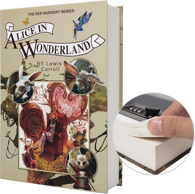 Real Paper Transfer Book Safe, Hollow by PACOLO