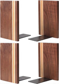 Muso Wood Artist Bookends, Decorative Bookshelf Book Ends Heavy Duty Bookends by Musowood