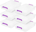 IRIS USA 6 Qt. Plastic Craft Storage Container Bins by IRISUSA