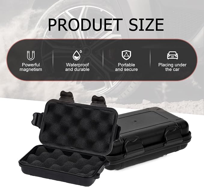 Car Key Box, Strong Suction Key Storage Organizer - Image 3
