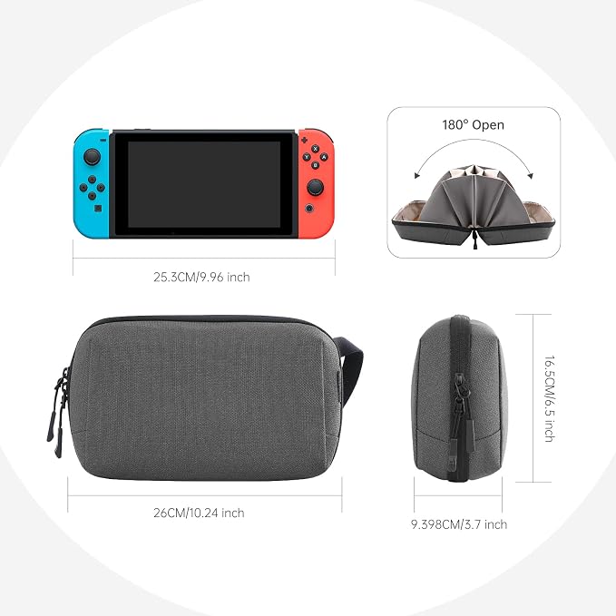 Electronic Organizer Travel Case Bag - Image 2