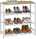 Yusong Shoe Rack Organizer, 4 Tier Industrial Shoe Storage Shelf by Yusong