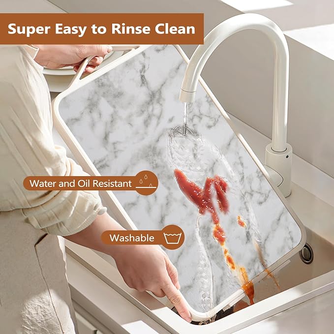 Drawer and Shelf Liner for Kitchen Cabinets, Non-Adhesive Strong Grip Thickened - Image 5
