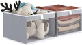 Linen Closet Organizers and Storage, Closet Storage Bins Basket Organizer by Coyacool