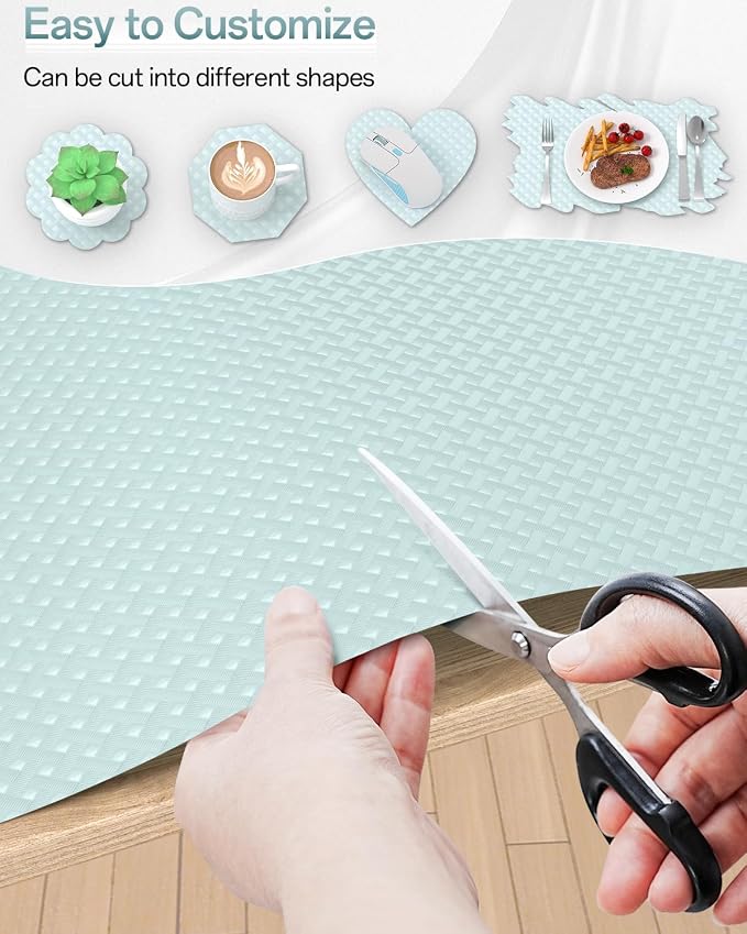 Shelf and Drawer Liner for Kitchen Cabinet, Non-Adhesive 18in x 240in - Image 6