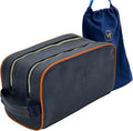 Dopp Gift Large Travel Toiletry Bag Premium Quality PU Leather Two compartments by viprestige