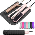 Plus Size Silicone Heat Resistant Mat, Portable Travel Hot Tools Pad Cover by Suafrnut