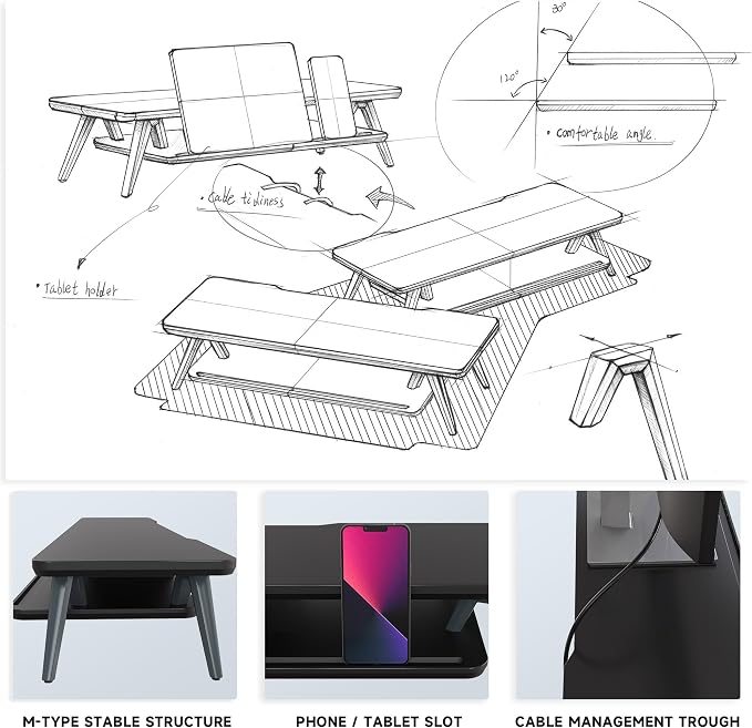 Fenge Monitor Stand, Monitor Stands Riser - Image 5