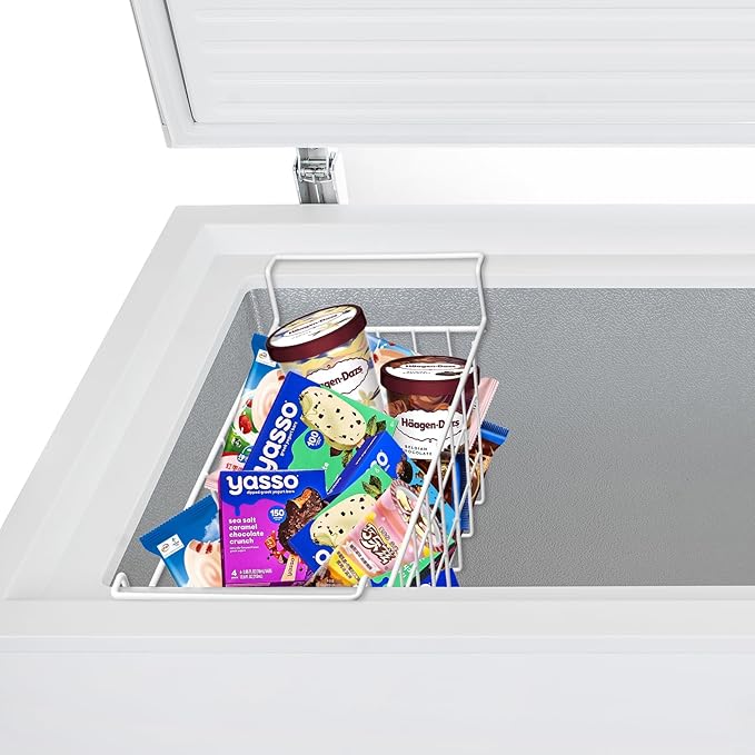 Chest Freezer Baskets 15.5 Inch, Chest Freezer Organizer Bins Metal Wire - Image 7
