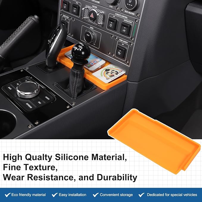 Gear Shift Center Console Front Tray Organizer Compatible - Image 4
