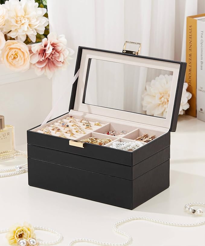 Homde Jewelry Tray Stackable Jewelry Box - Image 9