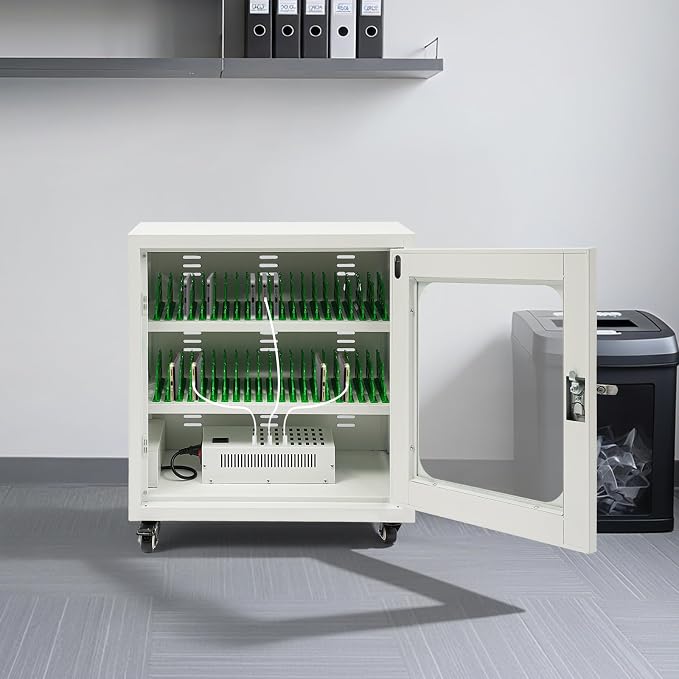 Mobile Phone Charging Cart Station, 40 Device Cell Phone Charging Station - Image 2