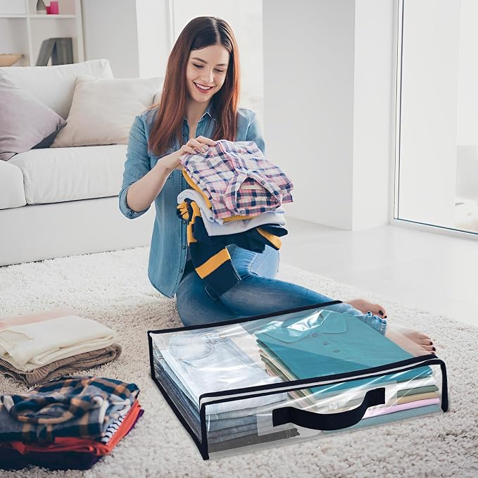 12 Pack Clear Storage Bags - Image 8