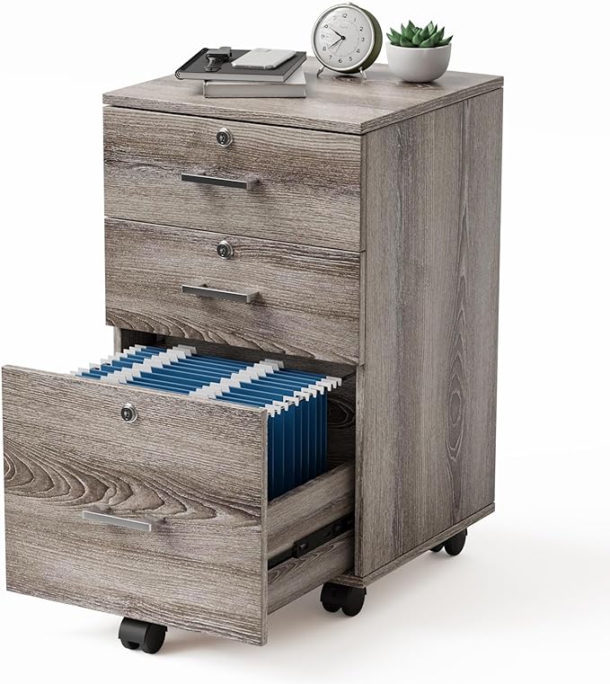 VINGLI 3-Drawer File Cabinet by VINGLI