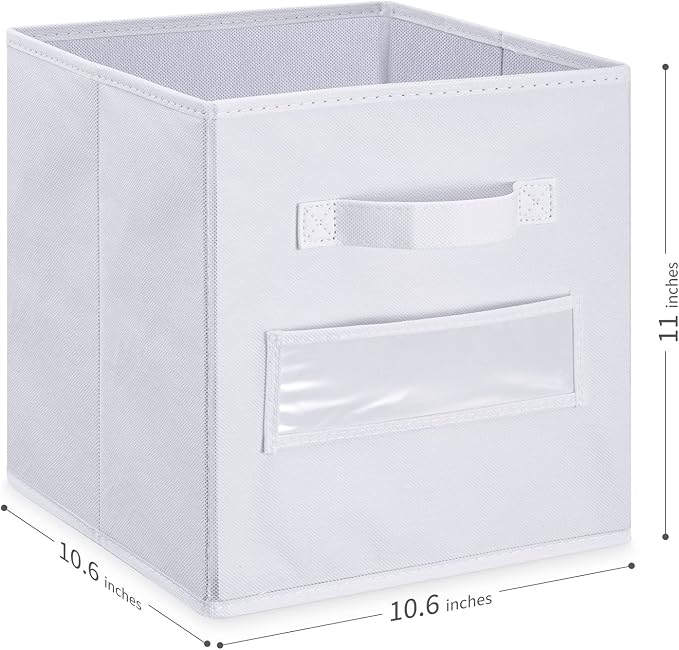 artsdi Fabric storage cubes 11 Inch Cube Storage Bin, cube storage - Image 3