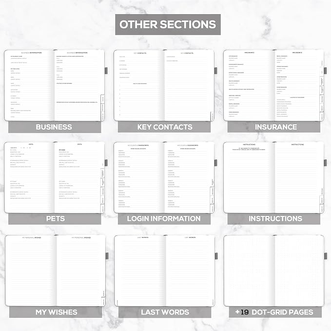 Clever Fox End of Life Planner – Final Arrangements Organizer - Image 6