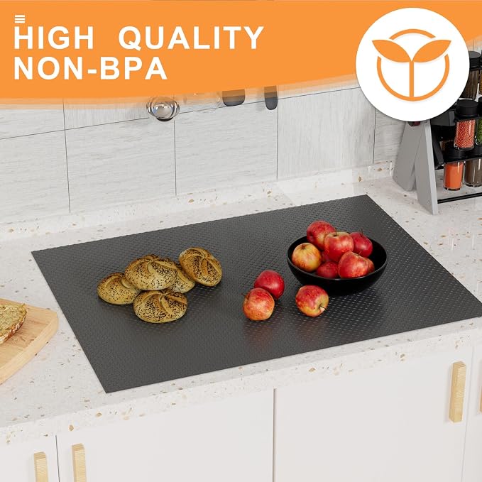 FLPMIX Cabinet Drawer Shelf Liner: Waterproof Non-Adhesive Kitchen Cabinets - Image 7