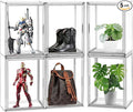5 Pack X-Large Acrylic Shoe Box Size 14, Figure Collectibles Showcase, Fit by DAYOOH