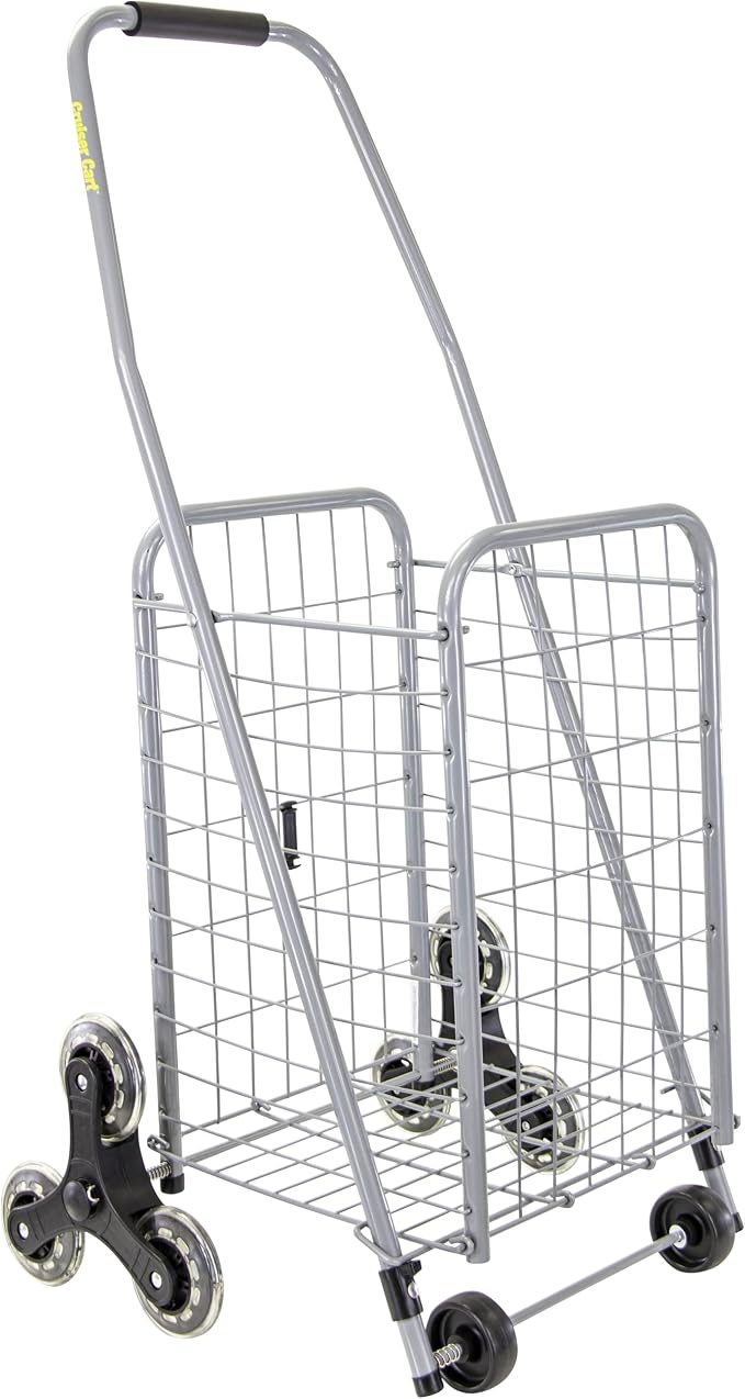 dbest Products Stair Climber Cruiser Cart Sport, Foldable Grocery Cart on Wheels by dbestproductsInc