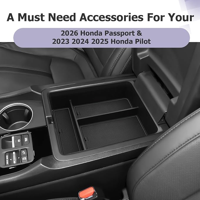 LUWU 2026 Passport Center Console Organizer Compatible - Image 7