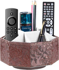 Remote Control Holder, Swivel 9 Rooms Desk Organizer and Decorations by YAPISHI