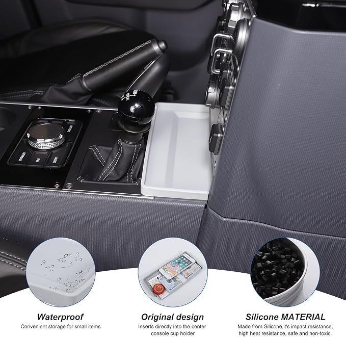 Gear Shift Center Console Front Tray Organizer Compatible - Image 3