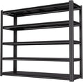 72“H Garage Shelving Heavy Duty Storage Shelves 3500 LBS Adjustable Metal by LIJIUHOME