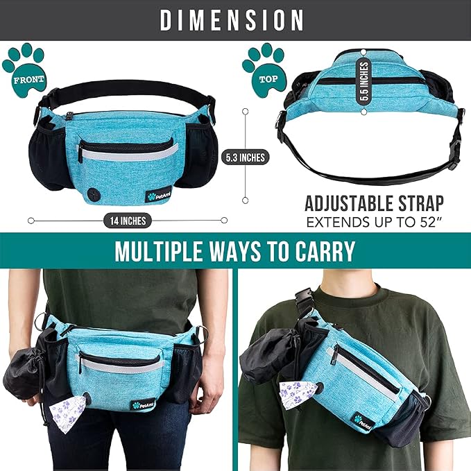PetAmi Dog Fanny Pack, Treat Pouch - Image 5