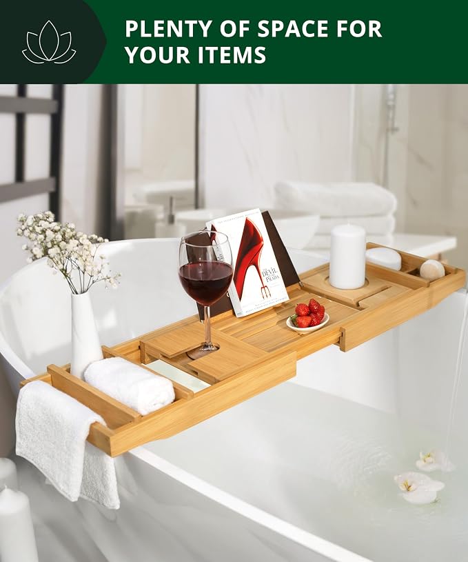 Non-Foldable Bathtub Tray Caddy - Image 5