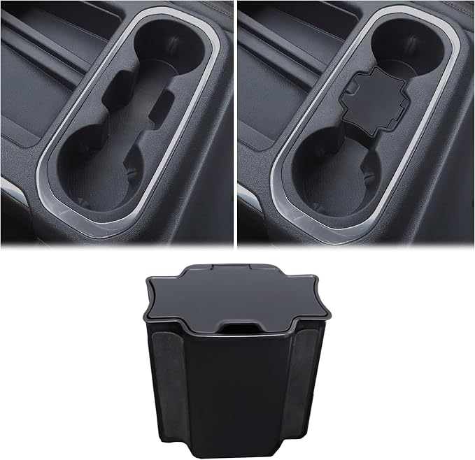 JKCOVER Center Console Coin Box Organizer Compatible by JKCOVER