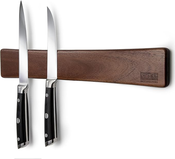 HOSHANHO Magnetic Knife Strips, Magnetic Knife Holder by HOSHANHO